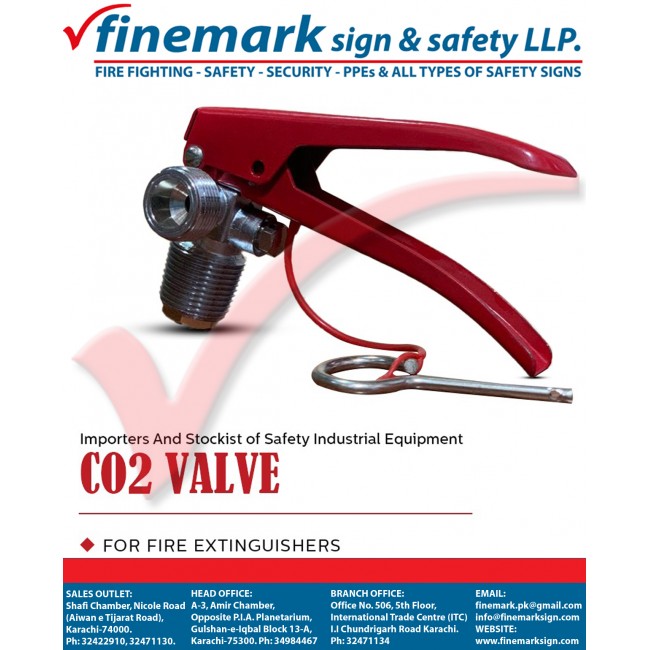 Fire Extinguisher CO2 Valve