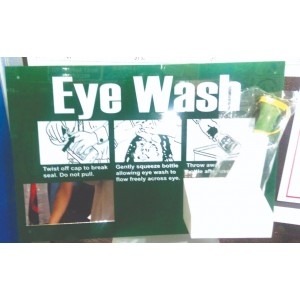 Eyewash Plate