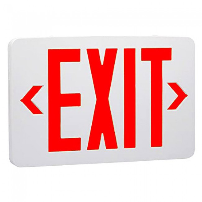 Emergency Exit Light Red/Green