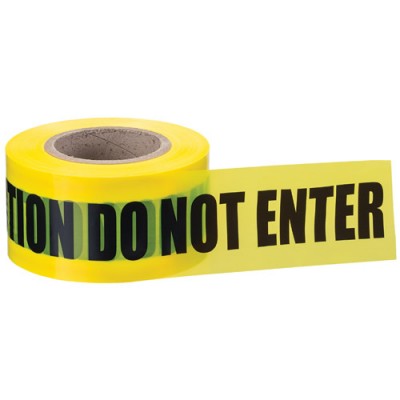 Caution Do Not Enter Tapes