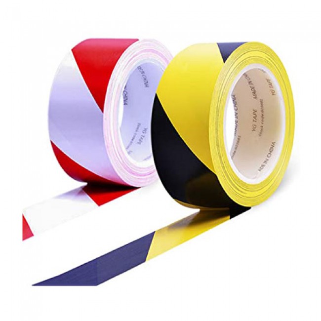 Floor Marking Tapes Double Color Self Adhesive Non Reflective