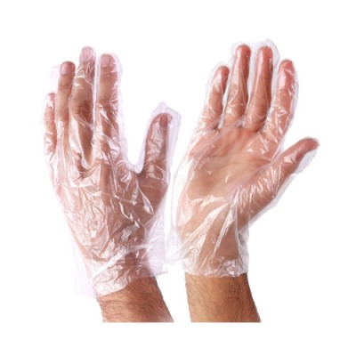 Disposable Polyethylene Clear Plastic Gloves