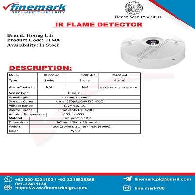 IR flame detector