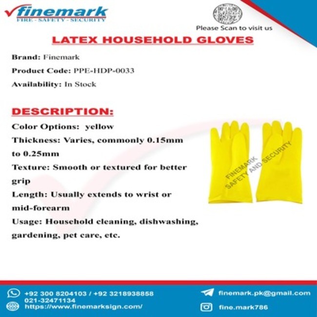 Rubber gloves 