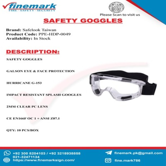 SAFETY GOGGLES