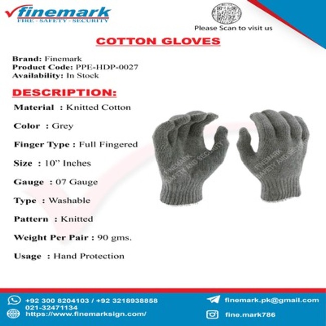 cotton gloves