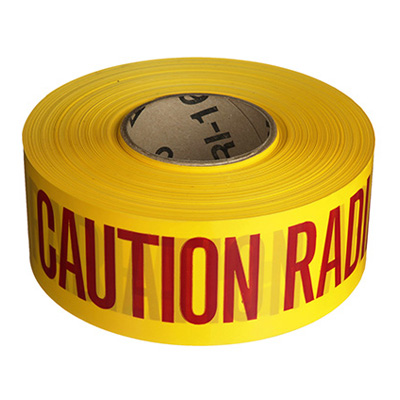 Radiography Caution Safety 100 Meter Tape