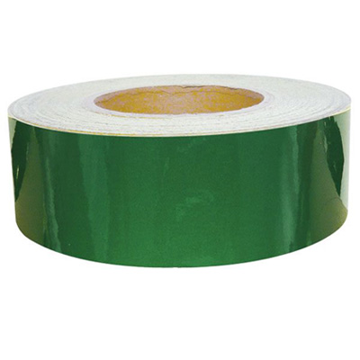 Road Safety Pvc Green Reflective Tape