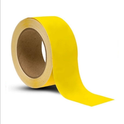 Road Safety Pvc Yellow Reflective Tape