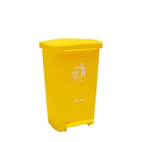 Image of XDL-30D-3 Industrial Garbage Plastic Dustbin Yellow 30Liter for sale in Pakistan.