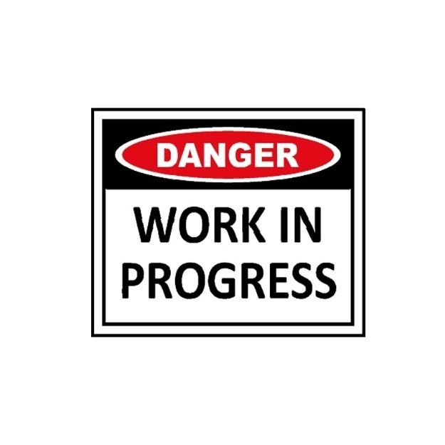 Image of CS-907 Danger work in progress sign for sale in Pakistan.