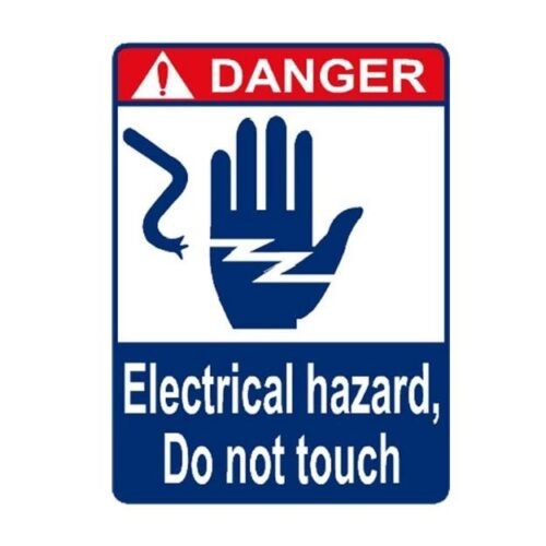 Image of MPS-765 Danger Electrical Hazard Do Not Touch Sign for sale in Pakistan.