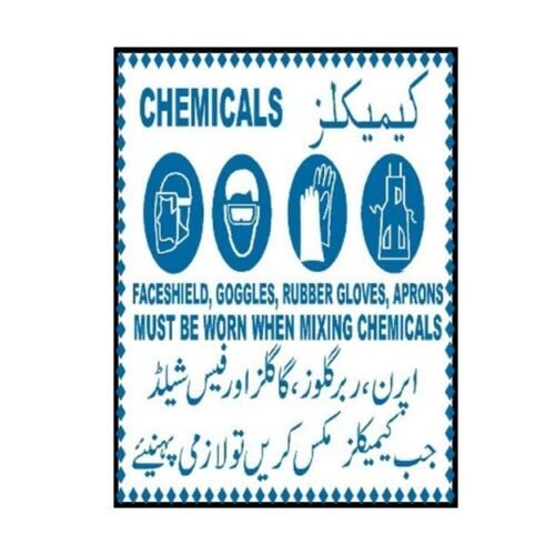 Image of MIP-706 Warning Before Mixing Chemical Sign for sale in Pakistan.