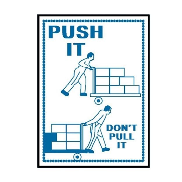 Image of MM-333 Push It Do Not Pull It Sign for sale in Pakistan.