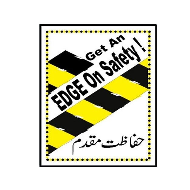 Image of MIP-1025 Get A Edge On Safety Sign for sale in Pakistan.