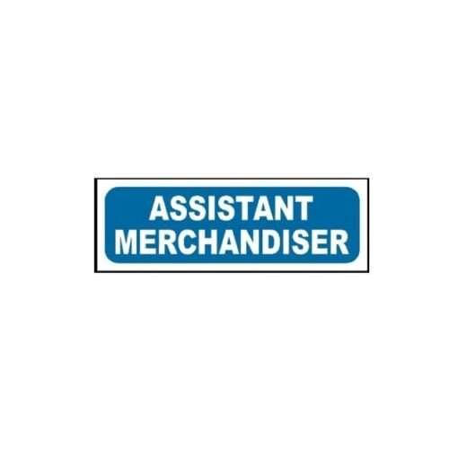 Image of MTS-07 Assistant Merchandiser Sign for sale in Pakistan.