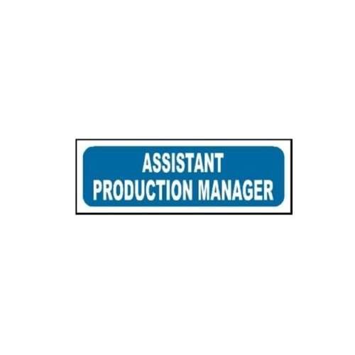 Image of MTS-08 Assistant Production Manager Sign for sale in Pakistan.