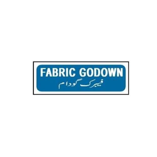 Image of MTS-66 Fabric Godown Sign for sale in Pakistan.