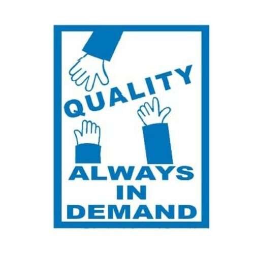 Image of MQCP-202 Quality Always In Demand Sign for sale in Pakistan.