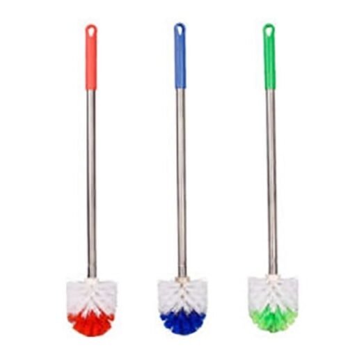 Image of High Quality 8142 Steel Stick Bathroom Cleaning Toilet Brush for sale in Pakistan.