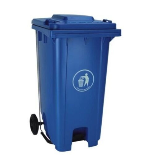 Image of XDL-240U- Industrial Garbage Plastic Wheel Dustbin 240Liter (Blue) for sale in Pakistan.