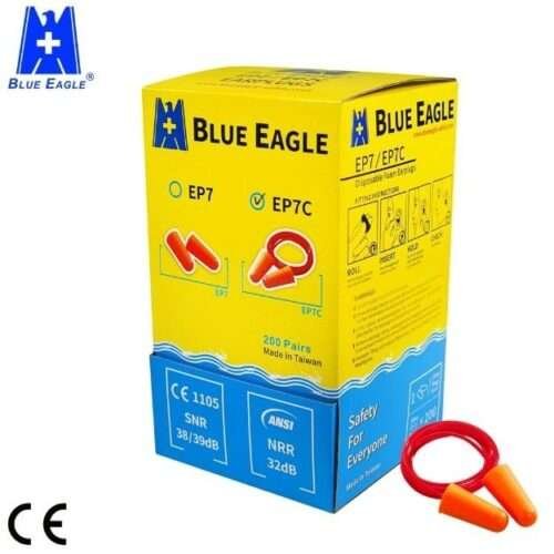 Image of Blue Eagle EP7C Noise cancelling polyurethane earplug for sale in Pakistan.