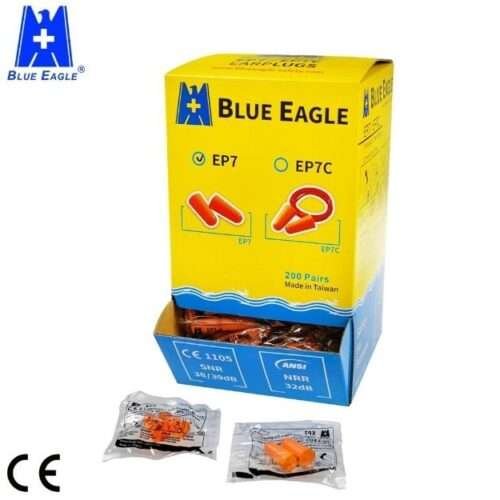 Image of Blue Eagle EP7 Noise Cancelling Uncorded Disposable Polyurethane Foam Earplug for sale in Pakistan.