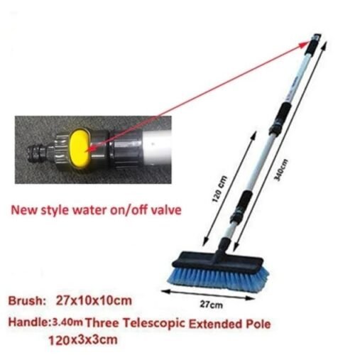 Image of Solar Panel & Glass/Window Cleaner with Soft Brush for sale in Pakistan.