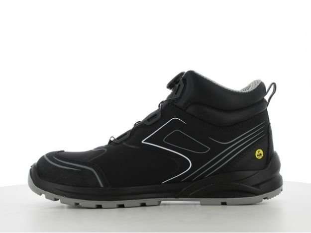 Image of Safety Jogger CADOR S3 MID Mid-Cut ESD Electrostatic Discharge Safety Shoes With Twist Locking System for sale in Pakistan.