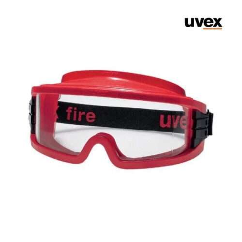 Image of Uvex Ultravision Wide-Vision Anti Fog & Scratch Resistant Polycarbonate Clear Lens Safety Goggles for sale in Pakistan.