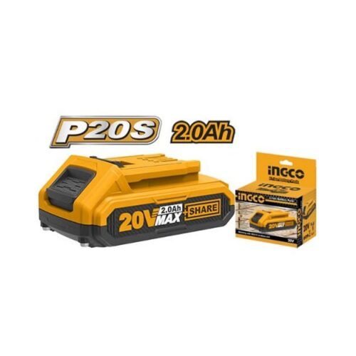 Image of Ingco FBLI20011 Lithium Ion 20V Power Tool Rechargeable Battery Pack for sale in Pakistan.