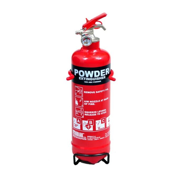 1 KG DCP Fire Extinguisher for Home, Office & Vehicle Use in Pakistan