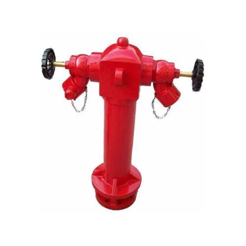 The 2-Way Pillar Hydrant is designed to provide a reliable water flow system for firefighting operations. This is the product image and it is available in Karachi, Lahore Islamabad and all over Pakistan