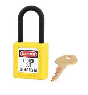 Master lock Fiber-Yellow by Finemark