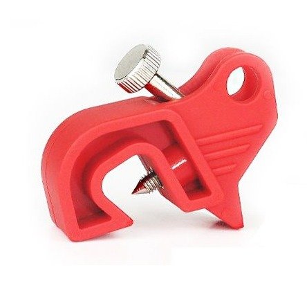 MCCB breaker lock (small) -red by finemark
