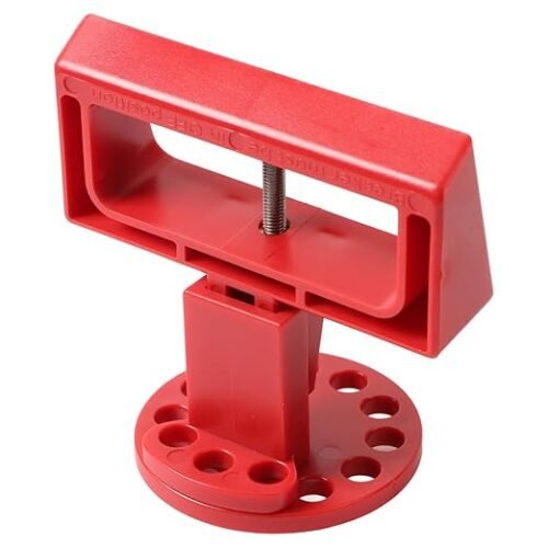 MCB Circuit breaker lock three pole-Red by Finemark